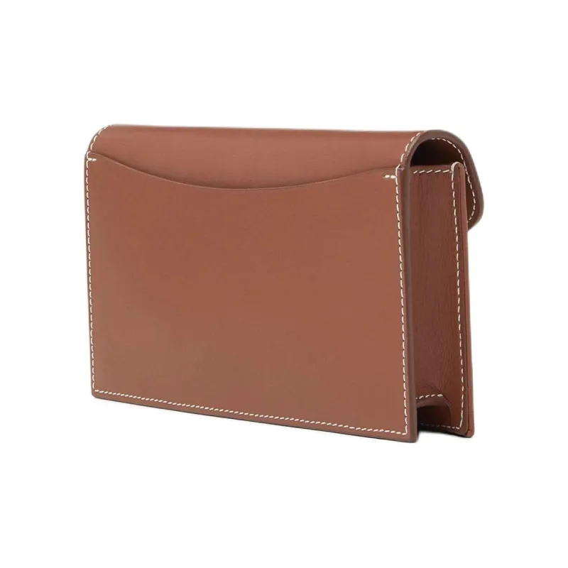 Loro Piana Extra Cotton Shoulder Bag Women's Natural & Caramel & Sun Gold-2
