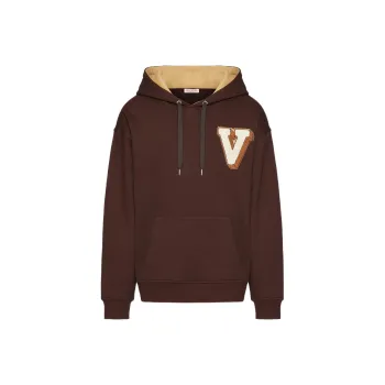 Valentino Drawstring Long-Sleeved Hoodie