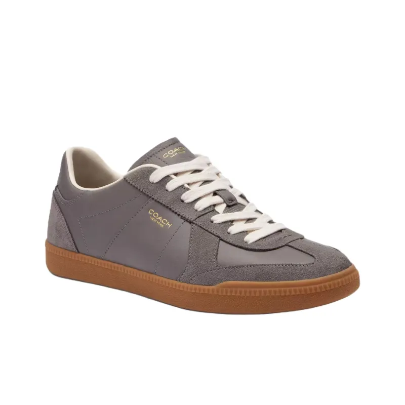 COACH Ellis Low Top Skateboard Shoes Women's Gray-2