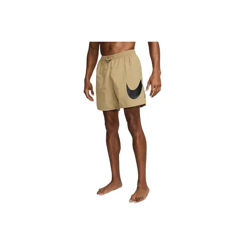 Nike Casual Shorts Men's Apricot Tea Brown/Black/Black