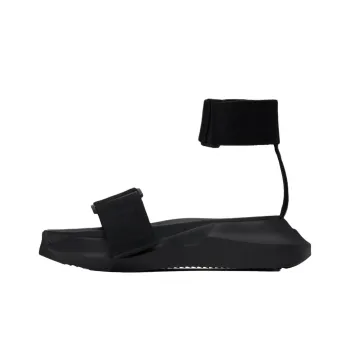 RICK OWENS/RO Hollywood One Strap Sandals Men's Black