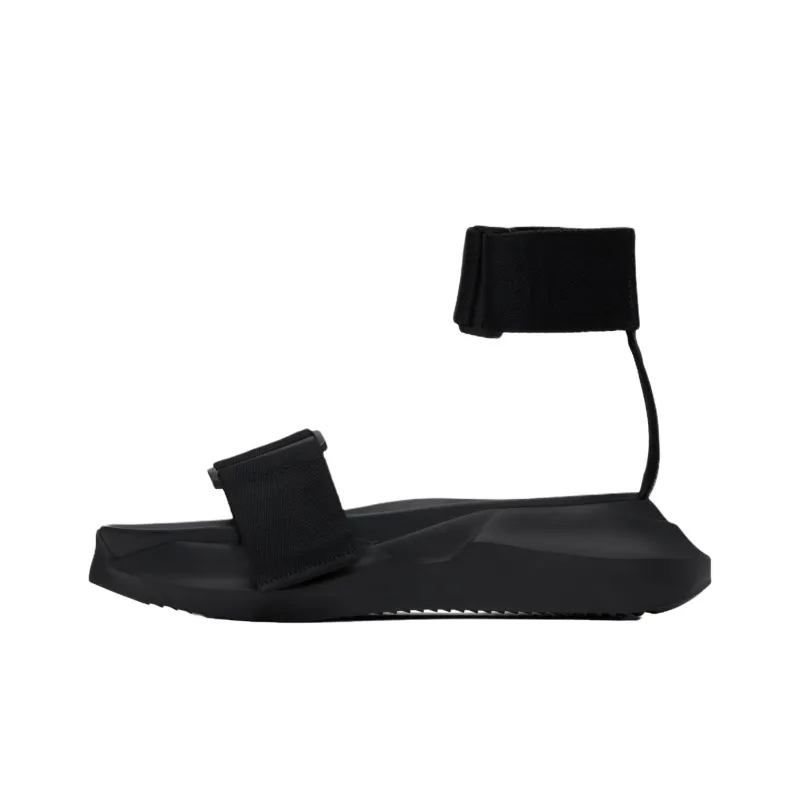 RICK OWENS/RO Hollywood One Strap Sandals Men's Black-0
