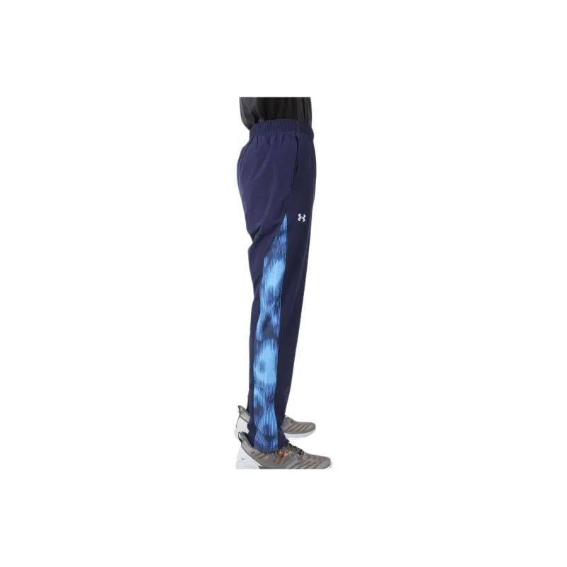 Under Armour Knitted Sweatpants Men's Blue-3