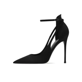 AJPAP Slim Heel High Heels Women's Black