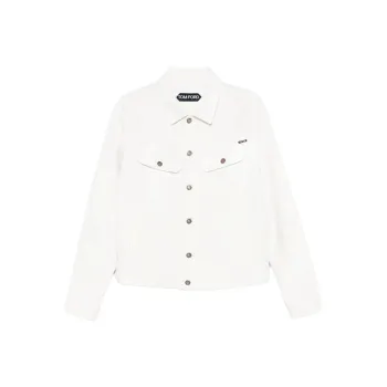 TOM FORD Logo patch Denim Jacket