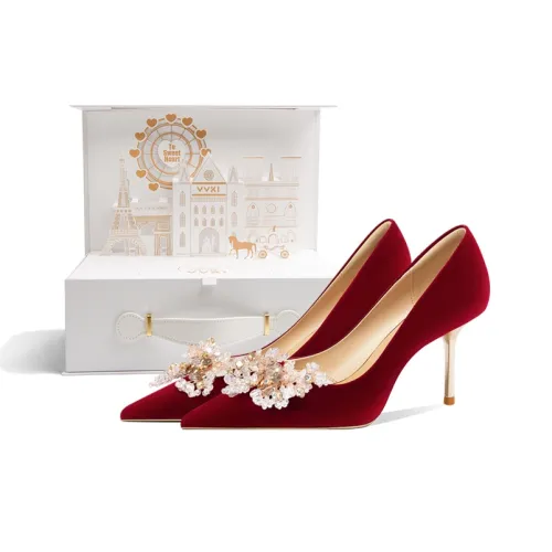 VVKI High Heels Women's Magnolia Blossoms