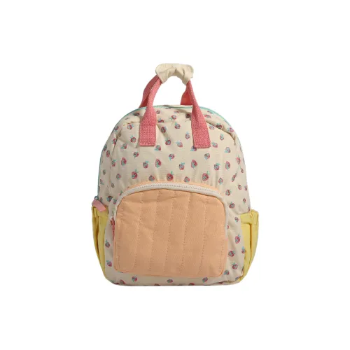 SUN EARTH &U Canvas Backpack Women's White