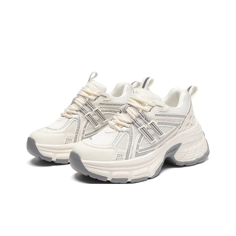 ZHR Whale Shoes Wear resistant And Lightweight Low Top Chunky Sneakers Women's-2