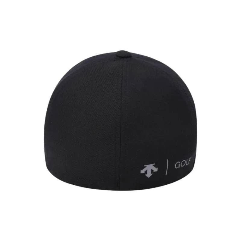 DESCENTE Polyester Baseball Caps Men's Black-2