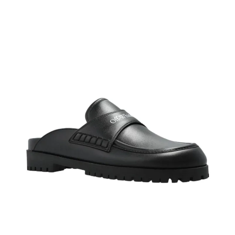 OFF WHITE Leather Loafers-2
