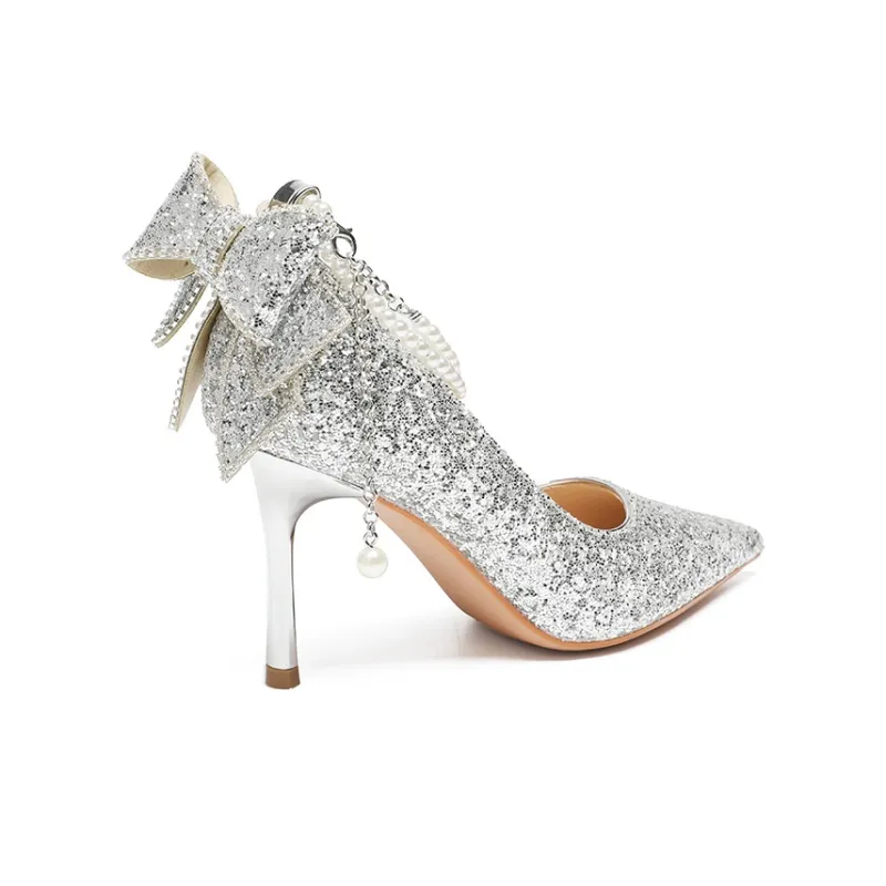 ZHR Slim Heel High Heels 8.5cm Women's-34