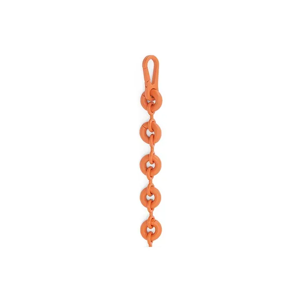 LOEWE Painted Metal Chain Belt Shoulder Strap Bag Strap Women's Orange-1