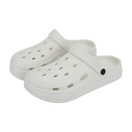 Warm Edge Closed Toe Slippers Summer Unisex Minimalist Style Breathable Comfortable Lightweight Indoor Home Slippers