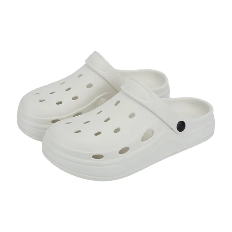Warm Edge Closed Toe Slippers Summer Unisex Minimalist Style Breathable Comfortable Lightweight Indoor Home Slippers-0