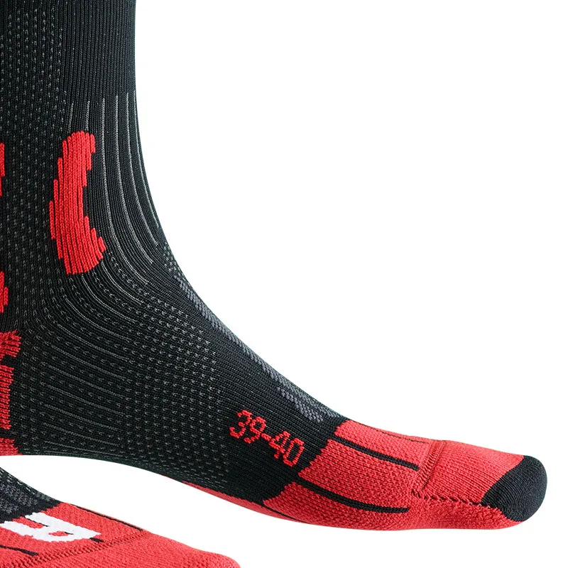 XBIONIC Mid Calf Socks Women's Red/Black-1