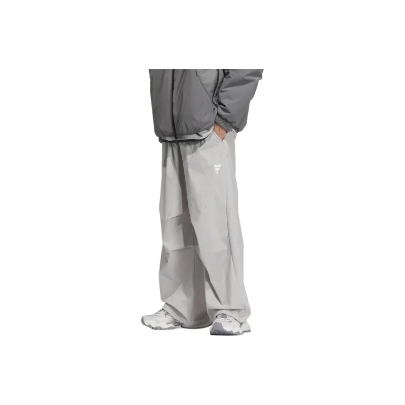 Adidas FOS Collection SS25 Knitted Sweatpants Men's Light Gray-0