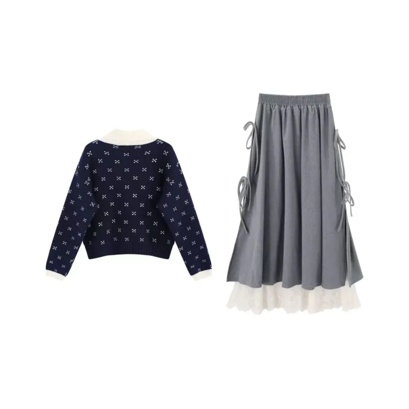 PUREIDOL Two Piece Skirt Sets Women's-1