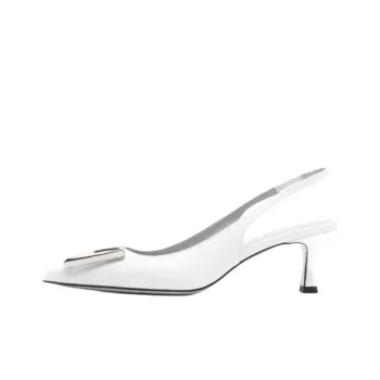 Roberto Festa Medina Slim Heel High Heels 5cm Women's White