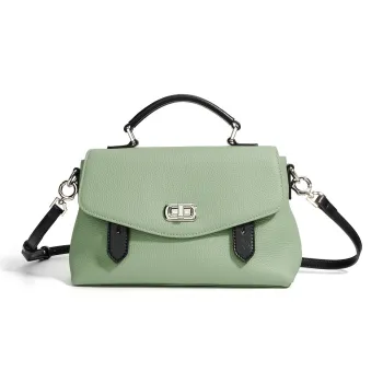 H YXIANG Top Grain Cow Leather One Shoulder Handbags Women's Multicolor
