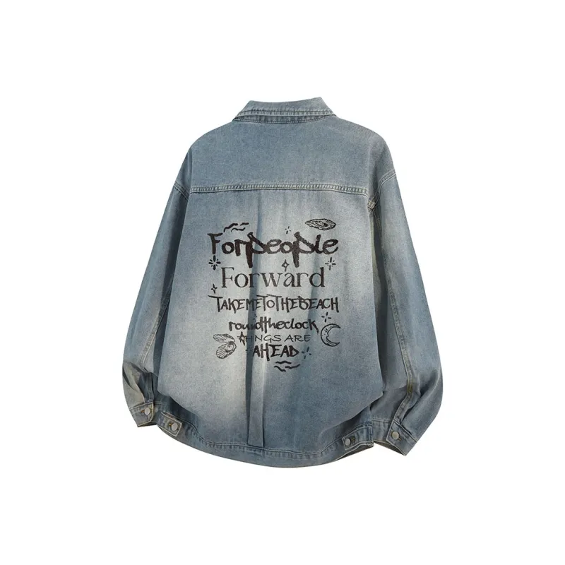 FAX FOR FMACM Denim Jacket Unisex-5