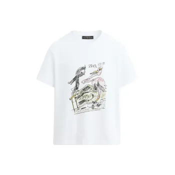 ZARA x ANDERSSON BELL ANDERSSON BELL Collaboration SS25 T Shirt Men's White
