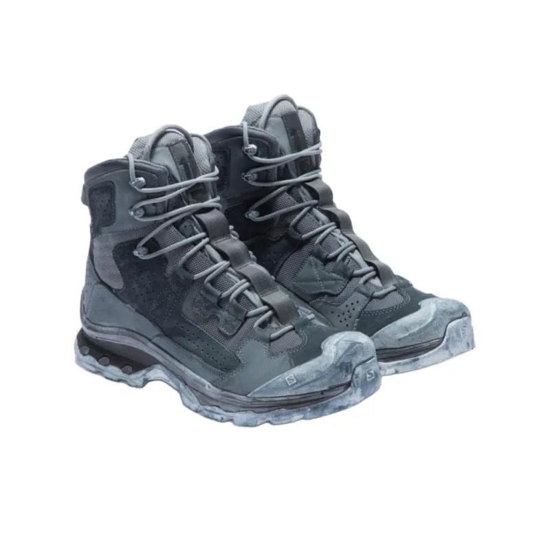 11 BY BORIS BIDJAN SABERI x SALOMON Abrasion Resistant Slip Resistant Crew Outdoor Boots Men's Blue-1