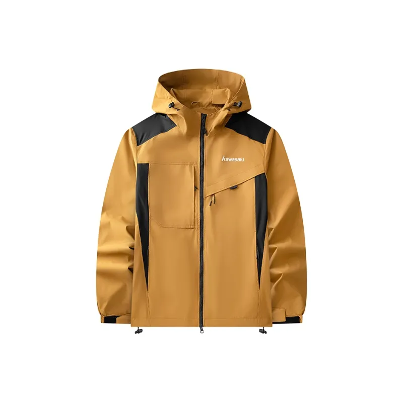 Kawasaki Waterproof And Windproof Windbreaker Jacket Unisex-18