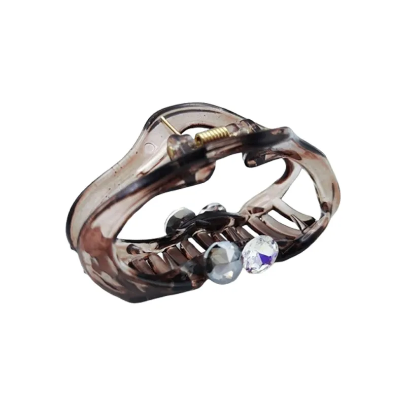 JIANYINGSHU Alloy+Faux Diamond Hair Clips Women's-6