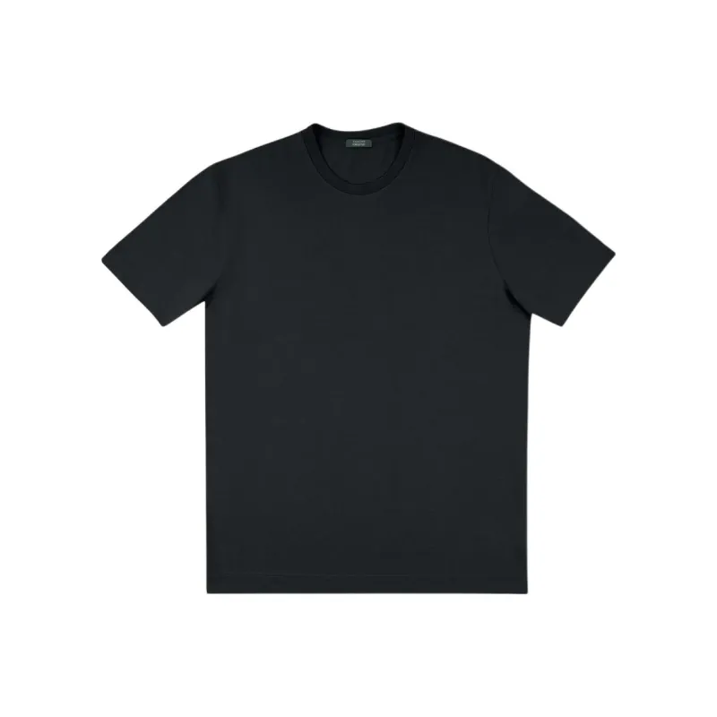 Zanone T Shirts Men Navy Blue-0