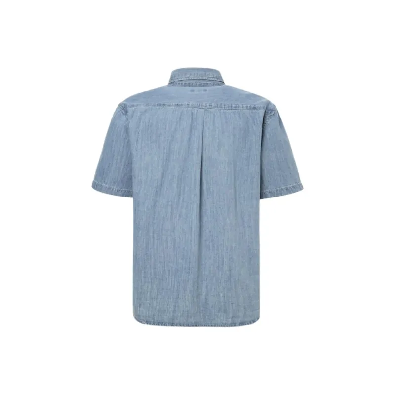 HAZZYS Shirts Men Light Blue-1