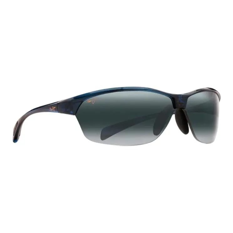 Maui Jim Polycarbonate Irregular Shape Sunglasses Unisex Black-1