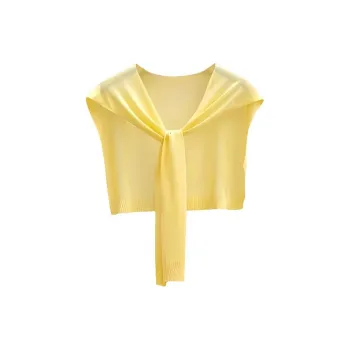 Zhuo Guang Polyester Shawls Women's