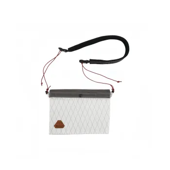 Three Peaks Out Nylon Shoulder Bag Unisex Simple Four White
