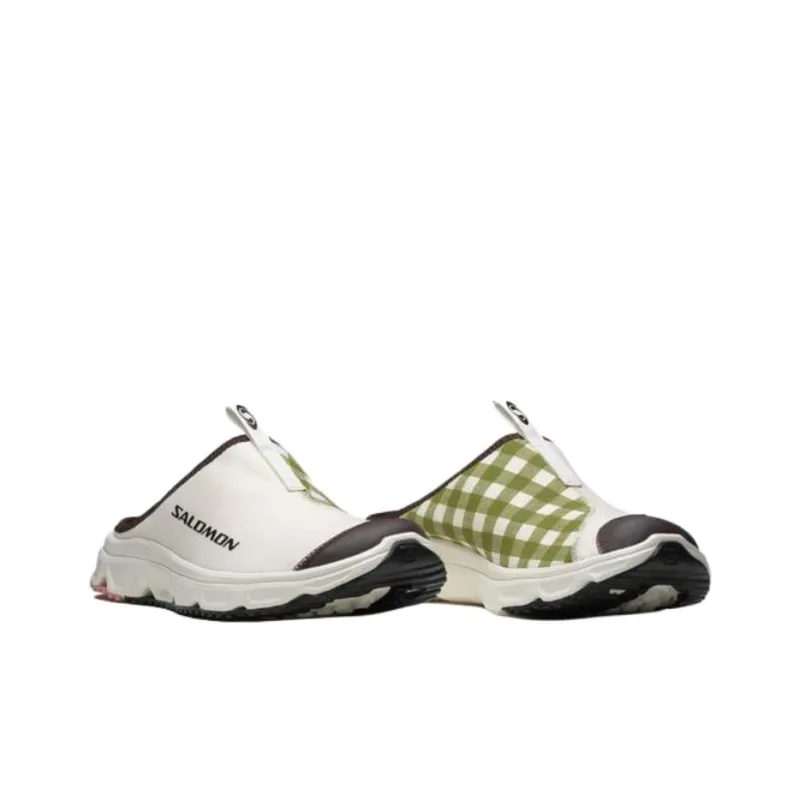 SALOMON RX Slide 3.0 Slip Resistant Closed Toe Slippers Women's White Green-2