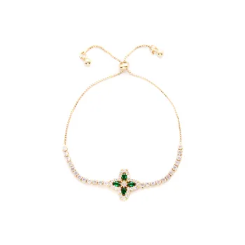 MEOBURLIY Zircon Bracelets Women's