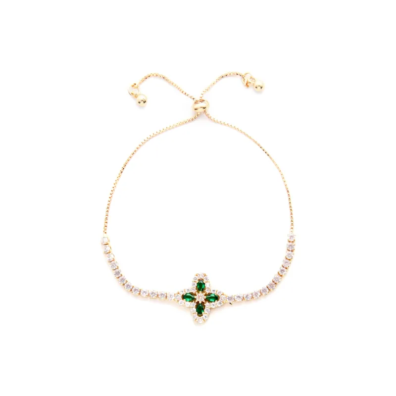 MEOBURLIY Zircon Bracelets Women's-0