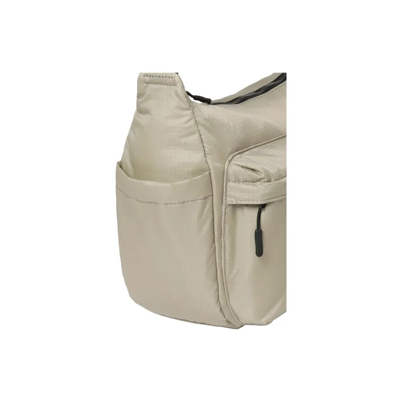 FILA Nylon Crossbody Bag Medium Size Unisex Beige-4