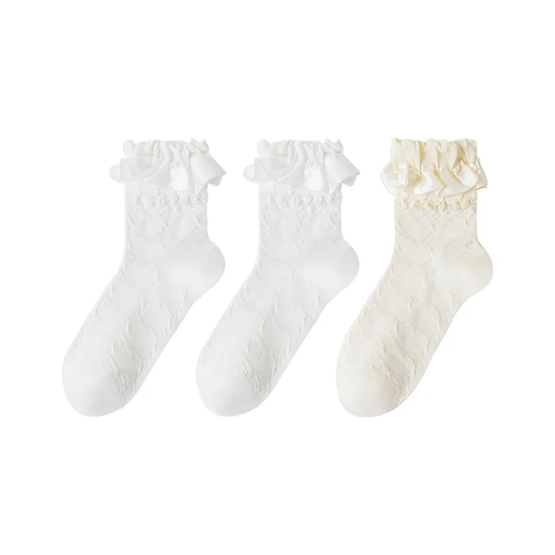 Temooues Mid Calf Socks Women's 3 Pack-7