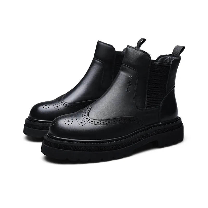 PARDASAUL Chelsea Boots Men's Black-7