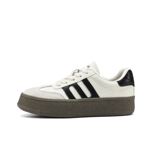 FIVE PLUS Anti Slip Wear Resistant Low Top Skateboard Shoes Women's