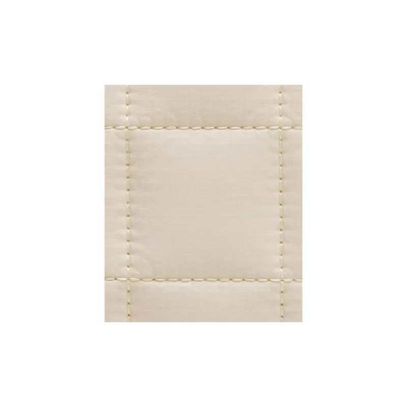 Lululemon Quilted Nylon Tote Bag, Shopping Bag, Shoulder Bag, Handbag Trumpets Women's Light Ivory-3