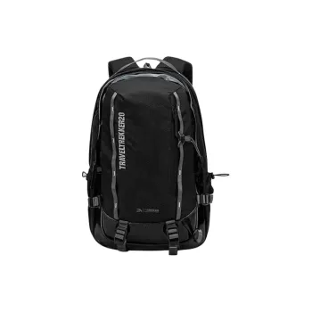Anta Outdoor Collection Polyester Backpack Unisex Black