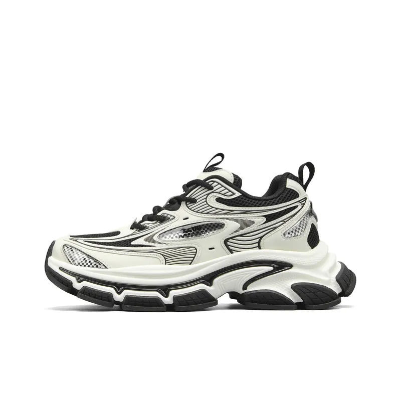 HLA Three body Low Top Chunky Sneakers Men's-5