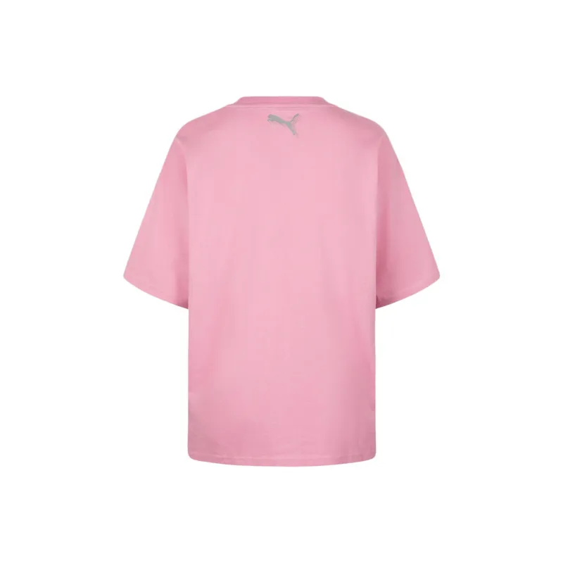 PUMA T Shirt Women's Cherry Pink-1