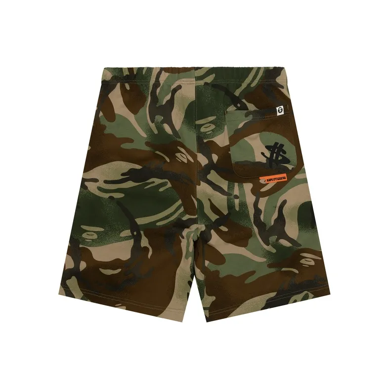 Aape Camouflage print Track Shorts-1