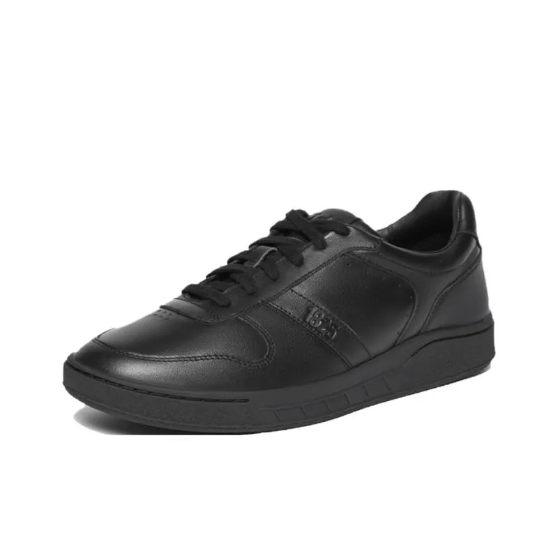 Clarks Black Warrior CraftRally Ego Low-Top Skateboard Shoes Men's Black-1