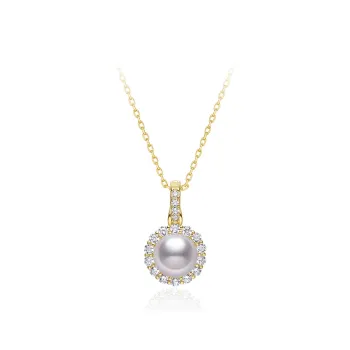 Luxury Beads Pearl Pendant Fashion Clustered Necklace Women's