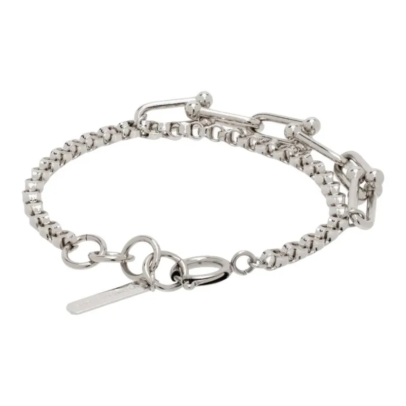 JUSTINE CLENQUET Palladium Bracelets Men's-1