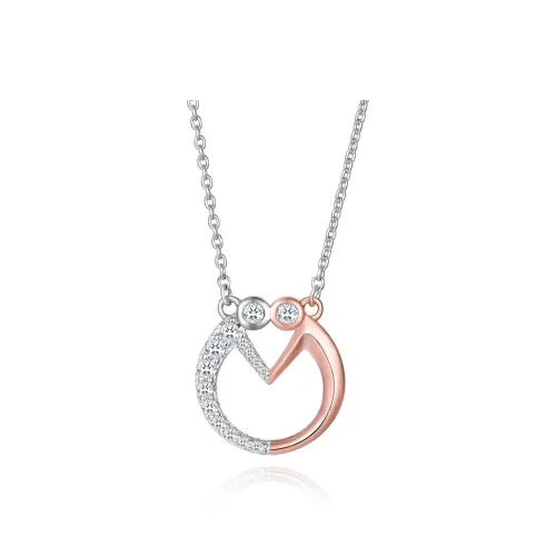 FROMLOVER 925 Sterling Silver Necklaces Women's