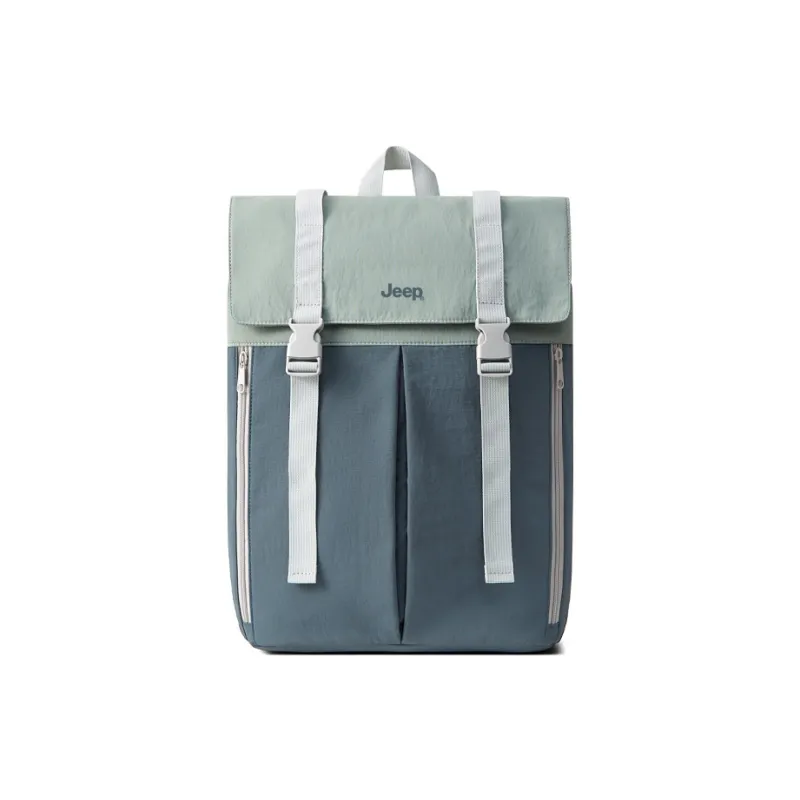 Jeep Fabric Backpack Unisex Ink Jade Black/Cream White/Floating Limestone Gray/Ink Rock Gray-12
